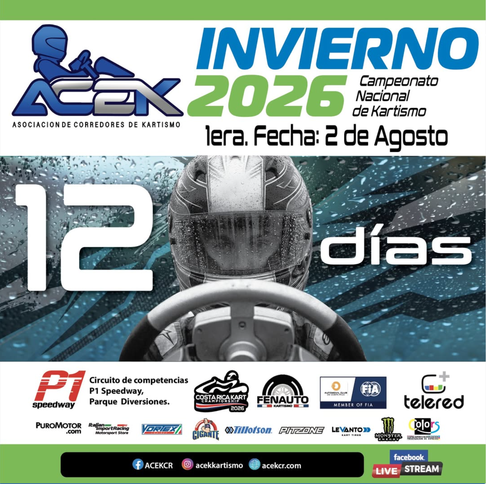2nda fecha — Event poster
